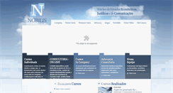 Desktop Screenshot of nobilisnucleo.com.br