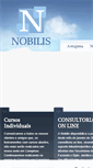 Mobile Screenshot of nobilisnucleo.com.br